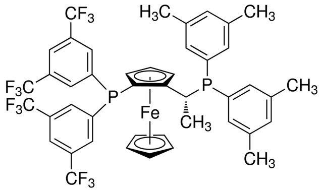 (<i>R</i>)-1-{(<i>S</i><sub>P</sub>)-2-[Bis[3,5-bis(trifluoromethyl)phenyl]phosphino]ferrocenyl}ethyldi(3,5-xylyl)phosphine