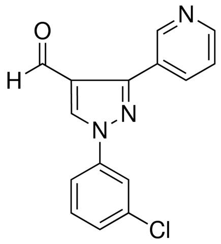 1-(3-CHLOROPHENYL)-3-(3-PYRIDINYL)-1H-PYRAZOLE-4-CARBALDEHYDE