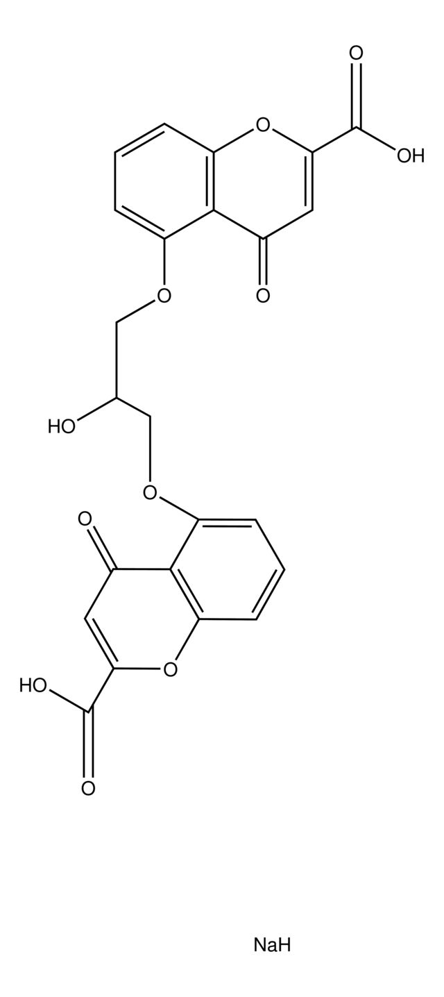 Sodium cromoglicate for system suitability