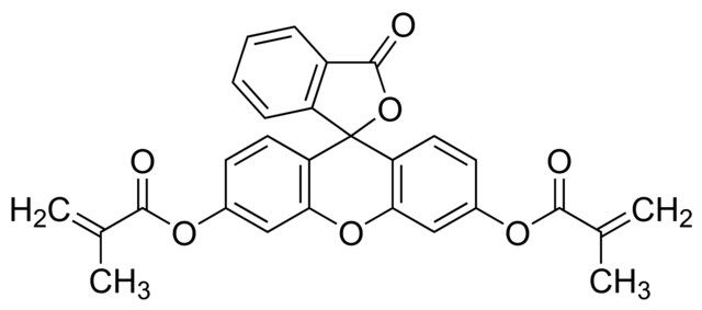 Fluorescein <i>O,O</i>′-dimethacrylate