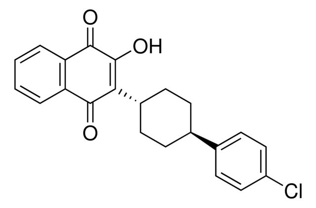 Atovaquone for system suitability