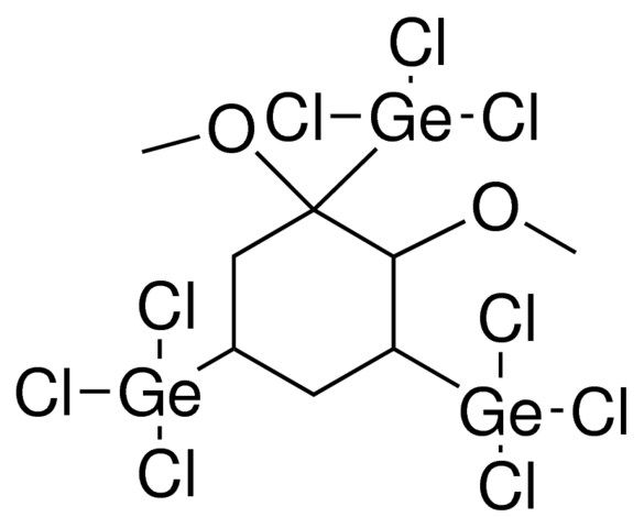 TRICHLORO[3,4-DIMETHOXY-3,5-BIS(TRICHLOROGERMYL)CYCLOHEXYL]GERMANE