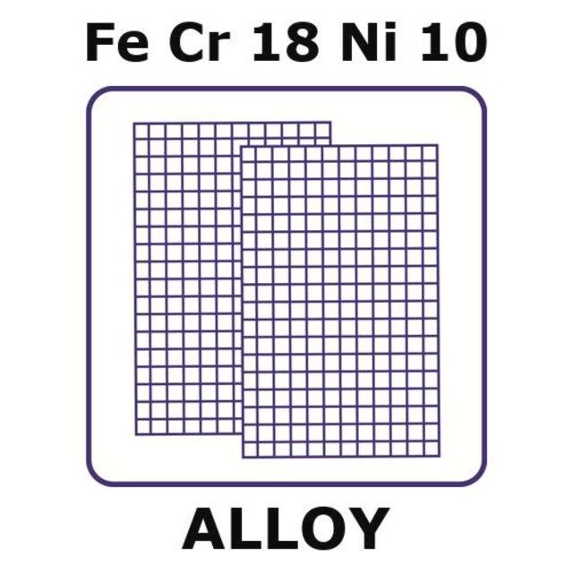 Stainless Steel-AISI 304 alloy, FeCr18Ni10