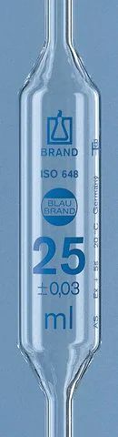 BRAND<sup>®</sup> BLAUBRAND<sup>®</sup> bulb pipette, calibrated to deliver (TD, EX)