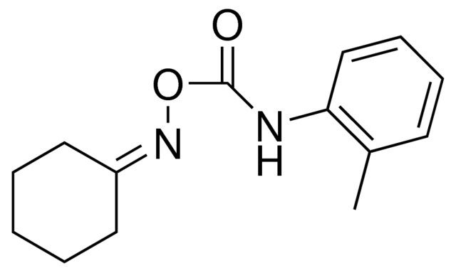 O-(N-(O-TOLYL)CARBAMOYL)CYCLOHEXANONE OXIME