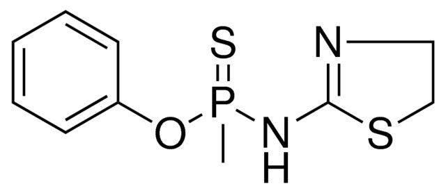 O-PHENYL N-(4,5-DIHYDRO-2-THIAZOLYL)-P-METHYLPHOSPHONAMIDOTHIOATE