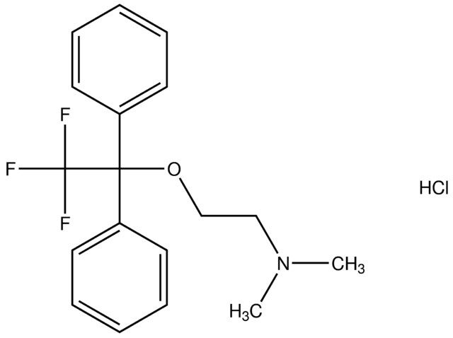 N,N-dimethyl-2-(2,2,2-trifluoro-1,1-diphenylethoxy)ethanamine hydrochloride