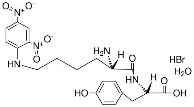NEPSILON-(2,4-DINITROPHENYL)-L-LYSYL-L-TYROSINE HYDROBROMIDE MONOHYDRATE