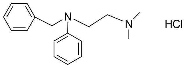 N-BENZYL-N',N'-DIMETHYL-N-PHENYLETHYLENEDIAMINE HYDROCHLORIDE