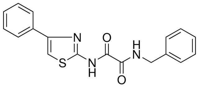 N-BENZYL-N'-(4-PHENYL-THIAZOL-2-YL)-OXALAMIDE