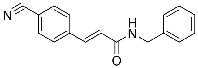 N-BENZYL-3-(4-CYANO-PHENYL)-ACRYLAMIDE