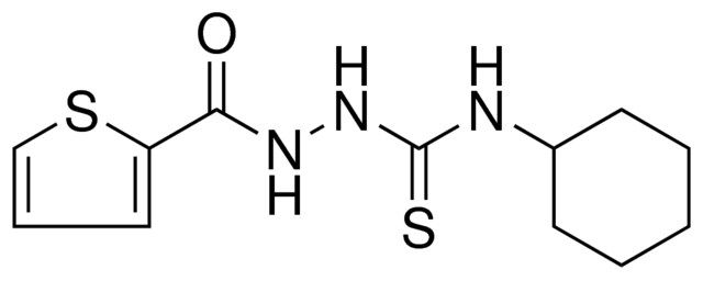 N-CYCLOHEXYL-2-(2-THIENYLCARBONYL)HYDRAZINECARBOTHIOAMIDE
