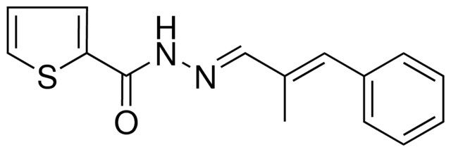 N'-(2-METHYL-3-PHENYL-2-PROPENYLIDENE)-2-THIOPHENECARBOHYDRAZIDE