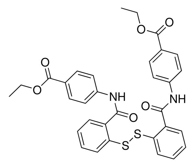 Ethyl 4-({2-[(2-{[4-(ethoxycarbonyl)anilino]carbonyl}phenyl)disulfanyl]benzoyl}amino)benzoate
