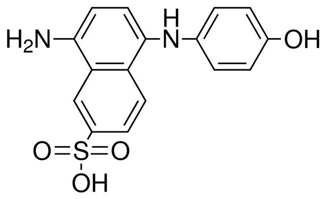 8-AMINO-5-(4-HYDROXY-PHENYLAMINO)-NAPHTHALENE-2-SULFONIC ACID