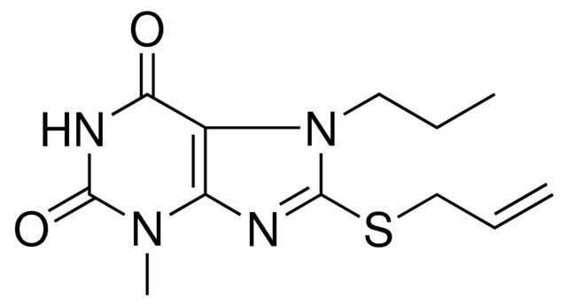 8-ALLYLSULFANYL-3-METHYL-7-PROPYL-3,7-DIHYDRO-PURINE-2,6-DIONE