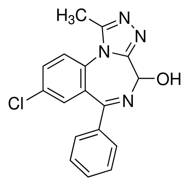 8-chloro-1-methyl-6-phenyl-4H-[1,2,4]triazolo[4,3-a][1,4]benzodiazepin-4-ol