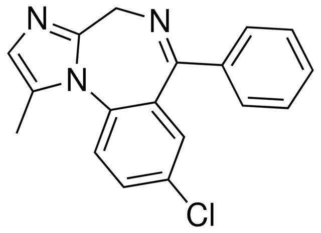 8-chloro-1-methyl-6-phenyl-4H-imidazo[1,2-a][1,4]benzodiazepine