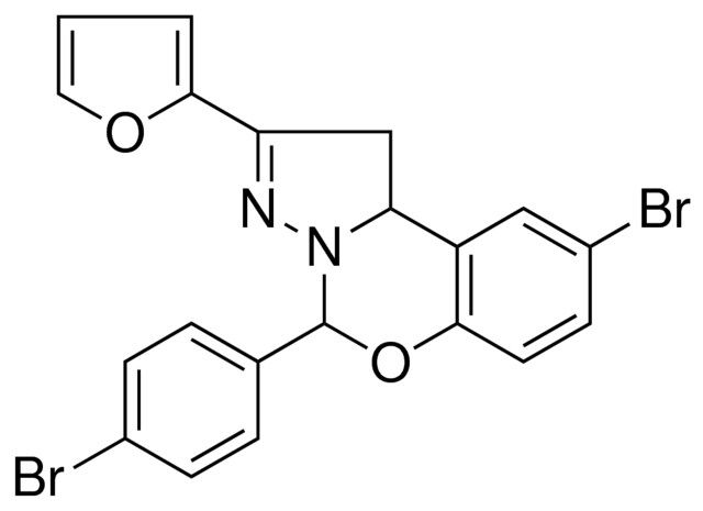 8-BR-4-(4-BR-PH)-2-FURAN-2-YL-1,9B-2H-5-OXA-3,3A-DIAZA-CYCLOPENTA(A)NAPHTHALENE