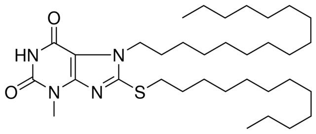 8-DODECYLSULFANYL-7-HEXADECYL-3-METHYL-3,7-DIHYDRO-PURINE-2,6-DIONE
