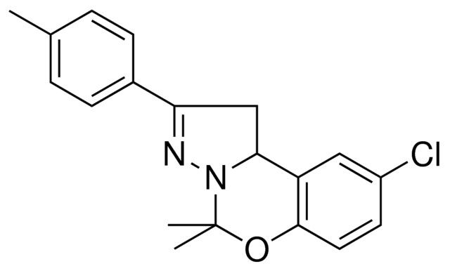 8-CL-4,4-DIMETHYL-2-P-TOLYL-1,9B-2H-5-OXA-3,3A-DIAZA-CYCLOPENTA(A)NAPHTHALENE