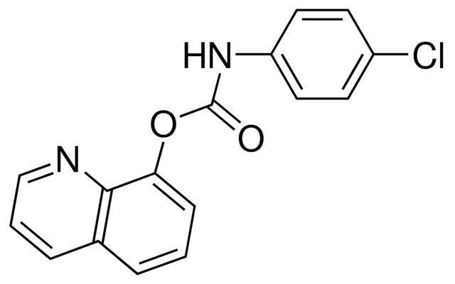 8-QUINOLYL N-(4-CHLOROPHENYL)CARBAMATE