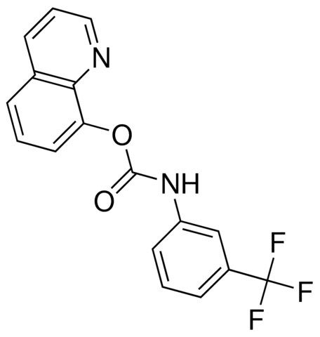 8-QUINOLYL N-(3-(TRIFLUOROMETHYL)PHENYL)CARBAMATE