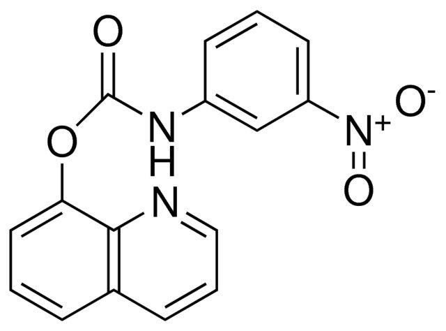 8-QUINOLYL N-(3-NITROPHENYL)CARBAMATE