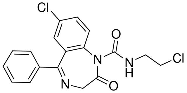 7-chloro-N-(2-chloroethyl)-2-oxo-5-phenyl-2,3-dihydro-1H-1,4-benzodiazepine-1-carboxamide