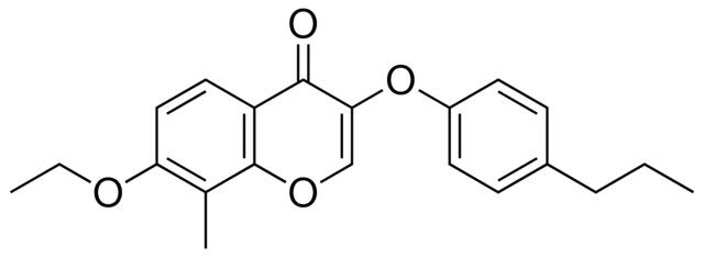 7-ETHOXY-8-METHYL-3-(4-PROPYL-PHENOXY)-CHROMEN-4-ONE