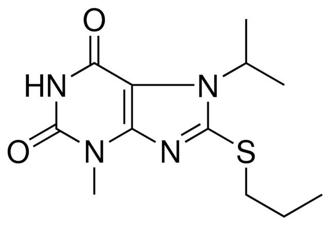 7-ISOPROPYL-3-METHYL-8-PROPYLSULFANYL-3,7-DIHYDRO-PURINE-2,6-DIONE