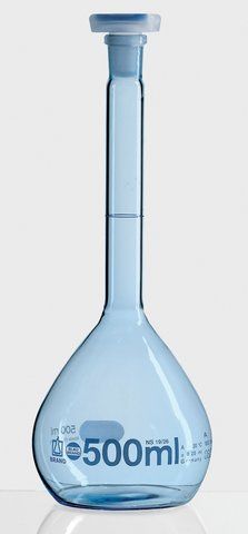 BRAND<sup>®</sup> BLAUBRAND<sup>®</sup> volumetric flask PUR-coated