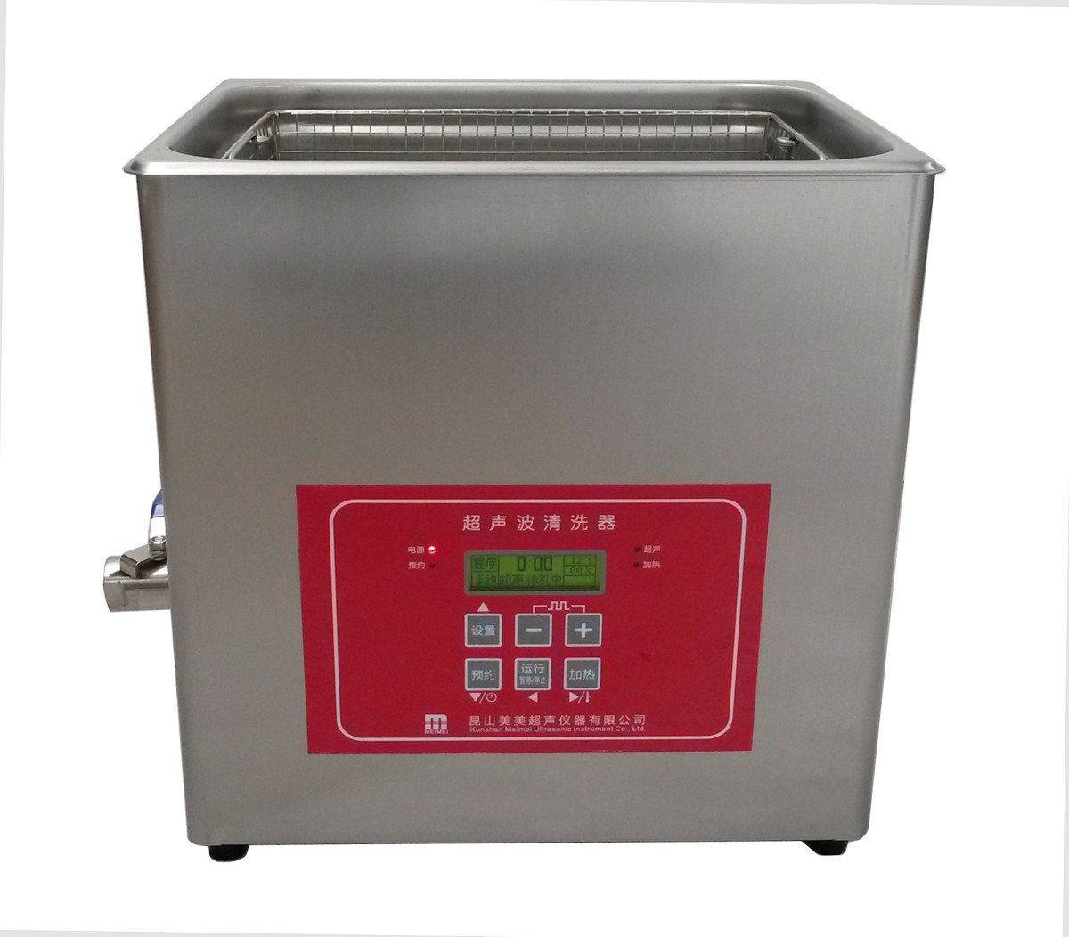 KM-300DB中文液晶台式超声波清洗器图片