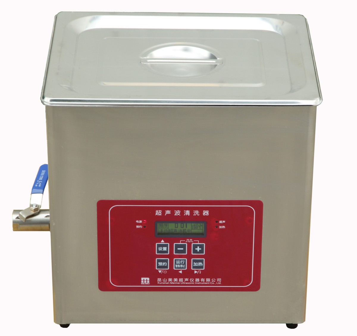 KM-250DV中文液晶台式超声波清洗器图片