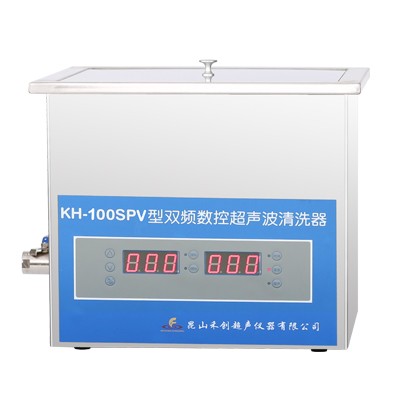 KH-100SPV型台式双频数控超声波清洗器图片