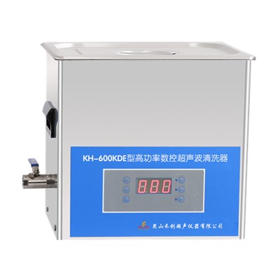 KH-600KDE型台式高功率数控超声波清洗器图片