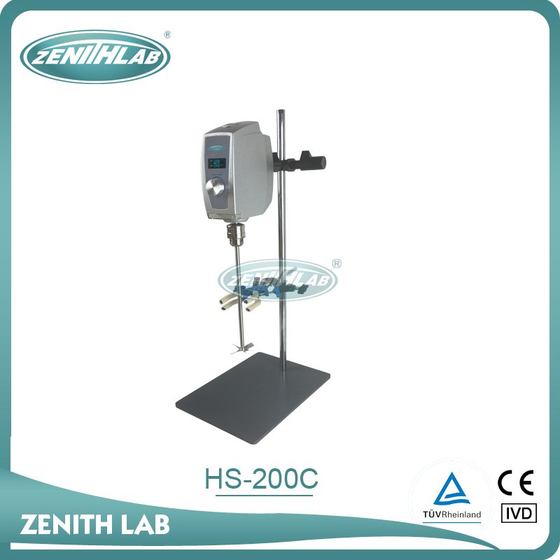 置顶式数显恒速强力电动搅拌器HS-200C图片