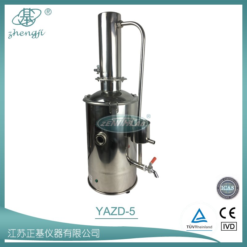 不锈钢蒸馏水器YAZD-5图片
