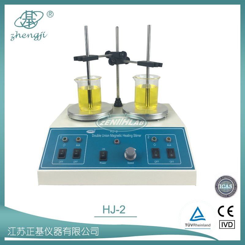 多头磁力加热搅拌器HJ-2图片