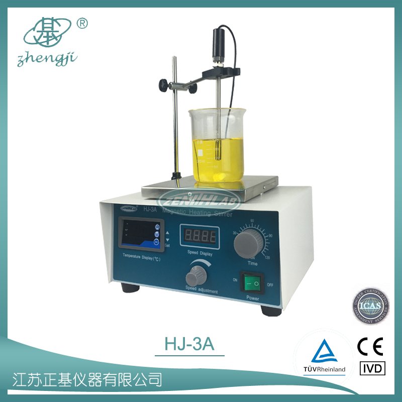数显恒温磁力加热搅拌器HJ-3A图片