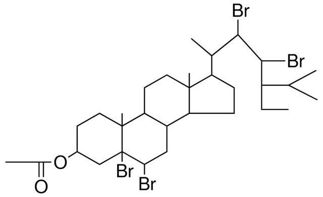 5,6,22,23-tetrabromostigmastan-3-yl acetate