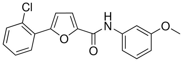 5-(2-CHLOROPHENYL)-N-(3-METHOXYPHENYL)-2-FURAMIDE