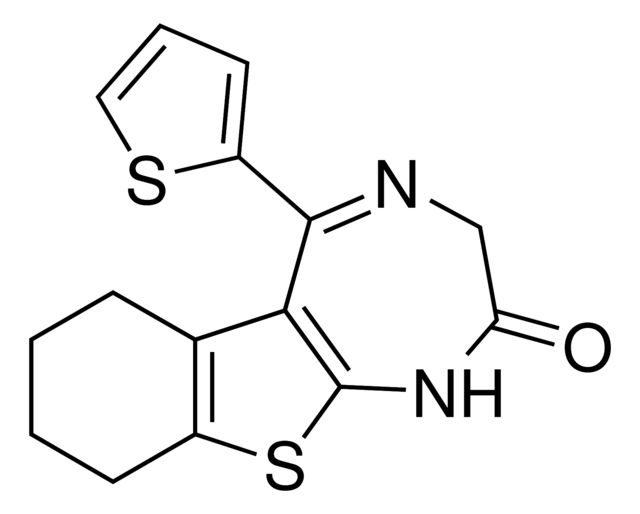 5-(2-Thienyl)-1,3,6,7,8,9-hexahydro-2H-[1]benzothieno[2,3-e][1,4]diazepin-2-one