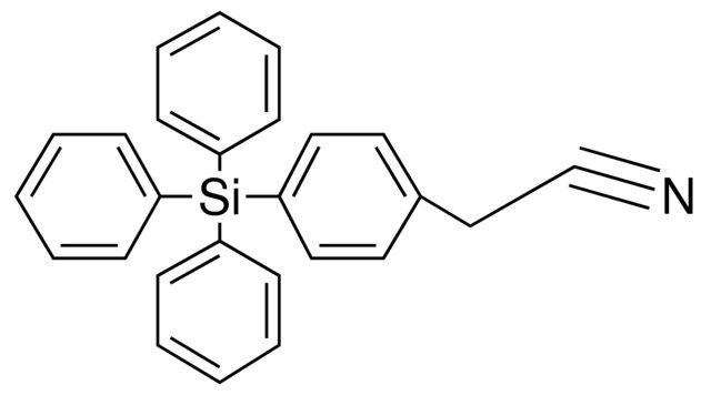 4-(TRIPHENYLSILYL)BENZYL CYANIDE