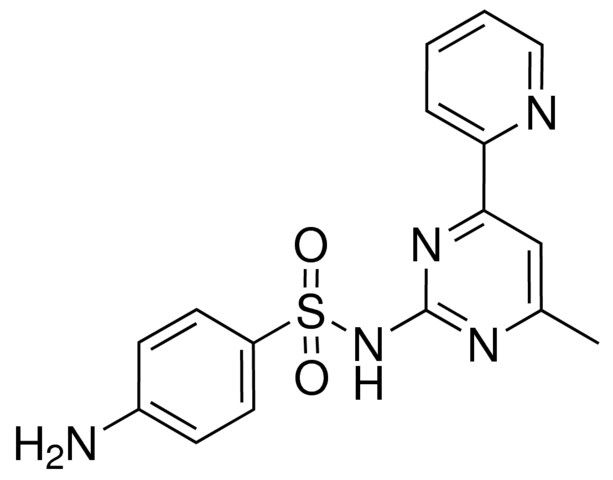 4-AMINO-N-(4-METHYL-6-(2-PYRIDINYL)-2-PYRIMIDINYL)BENZENESULFONAMIDE