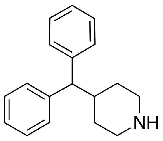 4-benzhydrylpiperidine