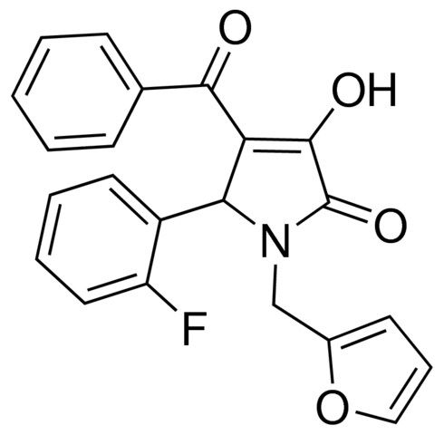 4-BENZOYL-5-(2-F-PH)-1-(2-FURYLMETHYL)-3-HYDROXY-1,5-DIHYDRO-2H-PYRROL-2-ONE