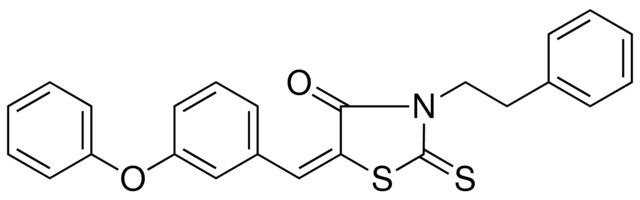 3-PHENETHYL-5-(3-PHENOXY-BENZYLIDENE)-2-THIOXO-THIAZOLIDIN-4-ONE