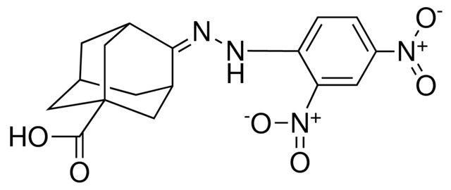 4-((2,4-DINITRO-PHENYL)-HYDRAZONO)-ADAMANTANE-1-CARBOXYLIC ACID
