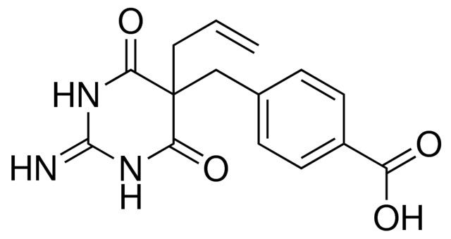 4-((5-ALLYL-2-IMINO-4,6-DIOXOHEXAHYDRO-5-PYRIMIDINYL)METHYL)BENZOIC ACID